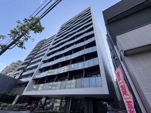 江東区大島、マンションの外観画像です