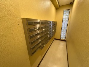 江東区大島、マンションのエントランス画像です