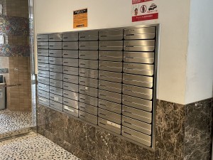 江東区東砂、マンションのエントランス画像です