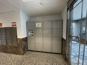 江東区東砂、マンションのエントランス画像です