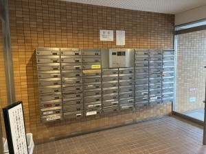 江東区亀戸、マンションのエントランス画像です