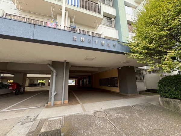 江東区北砂、マンションのエントランス画像です