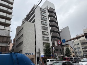 江東区亀戸、マンションの外観画像です