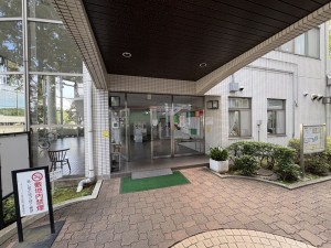 江東区猿江、マンションのエントランス画像です