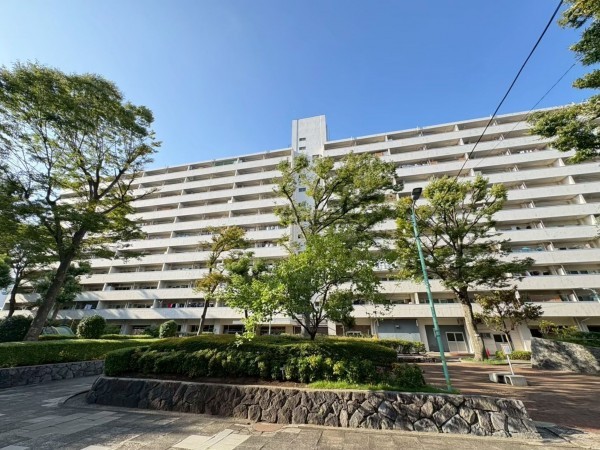 江東区亀戸、マンションの外観画像です