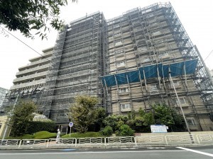 江東区東砂、マンションの外観画像です