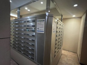 江東区東砂、マンションのエントランス画像です