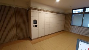 江東区東砂、マンションのエントランス画像です