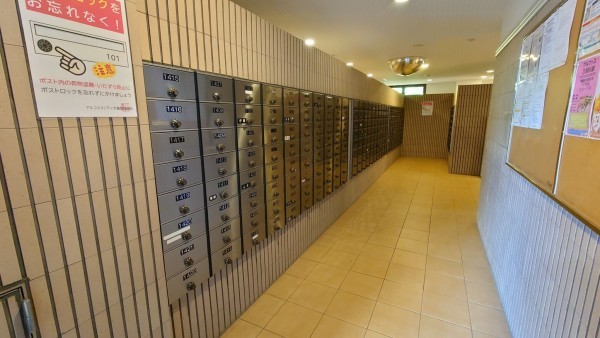 江東区東砂、マンションのエントランス画像です