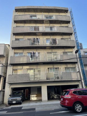 江東区扇橋、マンションの外観画像です