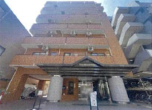 江東区大島、マンションの外観画像です