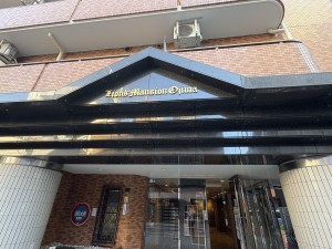 江東区大島、マンションのエントランス画像です