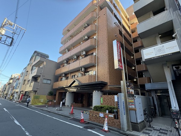 江東区大島、マンションの外観画像です