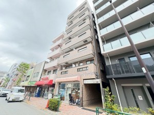 江東区扇橋、マンションの外観画像です