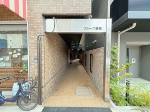 江東区扇橋、マンションのエントランス画像です