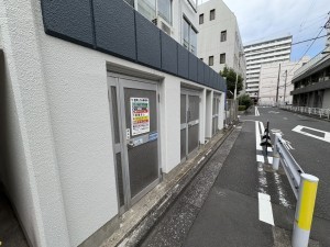 江東区毛利、収益物件/店舗のエントランス画像です