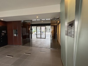 江東区大島、マンションのエントランス画像です