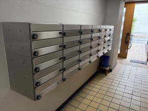 江東区亀戸、マンションのエントランス画像です