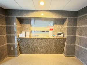 江東区大島、マンションのエントランス画像です