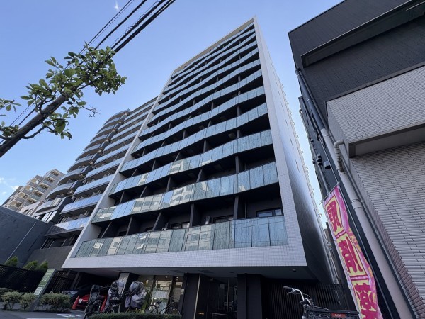 江東区大島、マンションの外観画像です