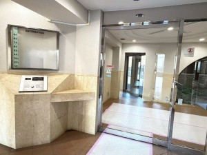 江東区東砂、マンションのエントランス画像です