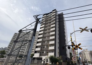 江東区南砂、マンションの外観画像です