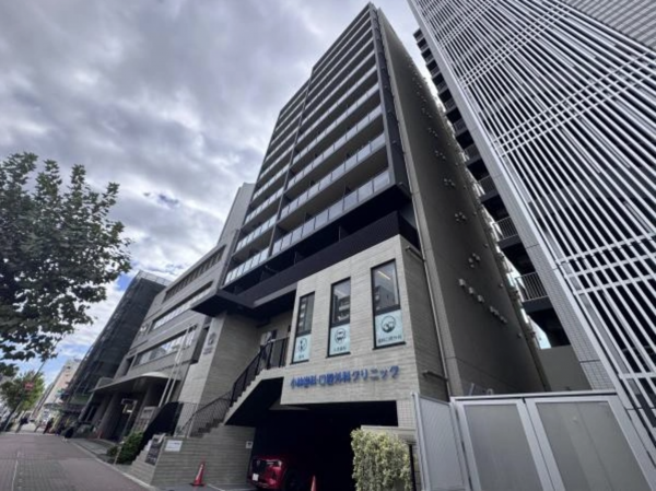 江東区亀戸、マンションの外観画像です