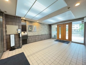 江東区東砂、マンションのエントランス画像です