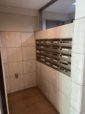 江東区海辺、マンションのエントランス画像です