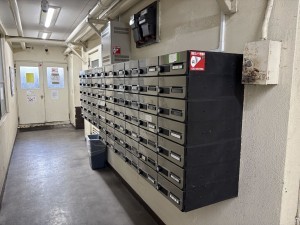 江東区亀戸、マンションのエントランス画像です