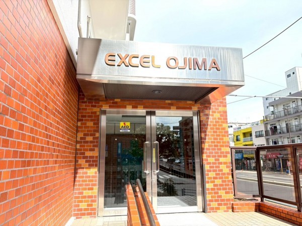 江東区大島、マンションのエントランス画像です