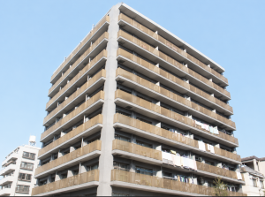 江東区猿江、マンションの外観画像です