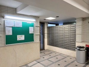 江東区亀戸、マンションのエントランス画像です