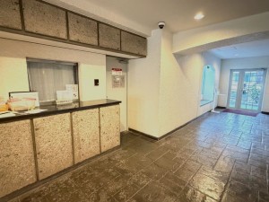 江東区大島、マンションのエントランス画像です