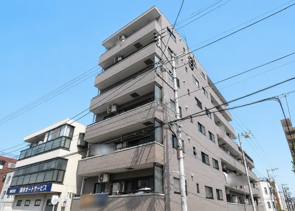 江東区千石、マンションの外観画像です