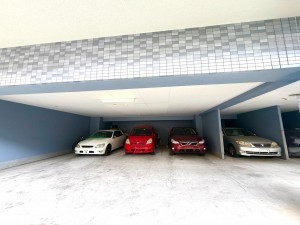 江東区北砂、マンションの駐車場画像です