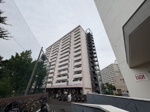 江東区南砂、マンションの外観画像です