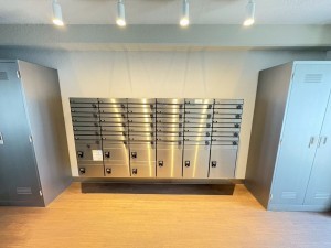 江東区大島、マンションのエントランス画像です