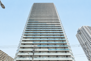 江東区白河、マンションの外観画像です