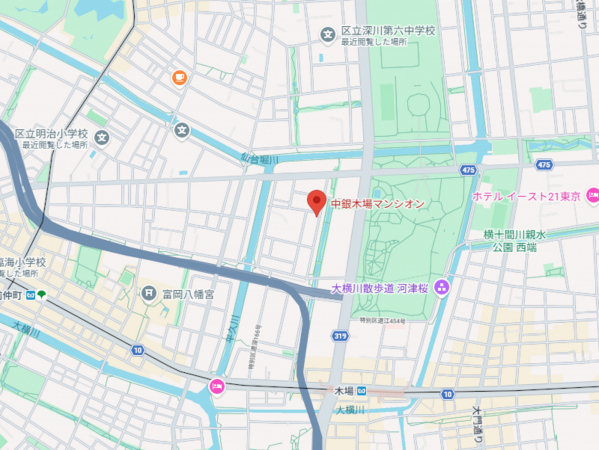 江東区木場、マンションの画像です