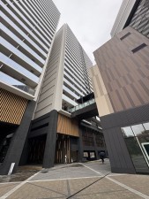 江東区亀戸、マンションの外観画像です