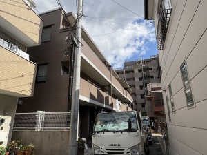 江東区大島、マンションの外観画像です