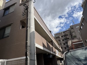 江東区大島、マンションの外観画像です