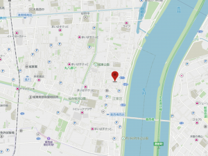 江東区東砂、マンションの地図画像です