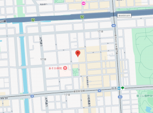 江東区住吉、マンションの地図画像です