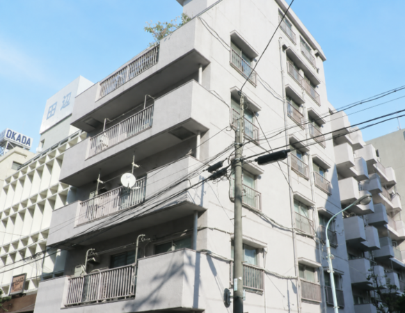 江東区富岡、マンションの外観画像です