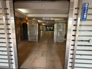 江東区東砂、マンションのエントランス画像です