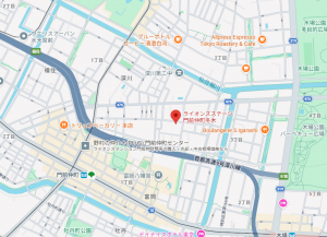 江東区冬木、マンションの地図画像です