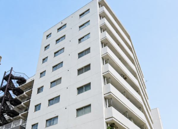 江東区富岡、マンションの外観画像です