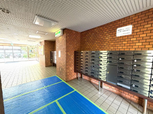 江東区大島、マンションのエントランス画像です